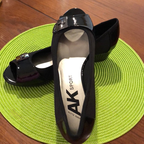 Anne Klein Shoes - Anne Klein Sport Open toe wedge.